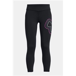 Motion Branded Ankle Black Legging