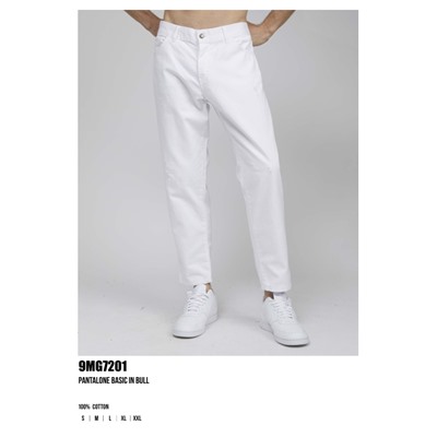 9MG7201  PANTALONE BASIC IN BULL