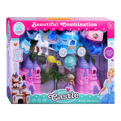 Игровой набор "Замок принцессы" (с каретой) в коробке