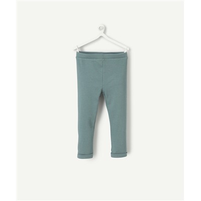 LEGGING BÉBÉ FILLE EN COTON BIOLOGIQUE VERT