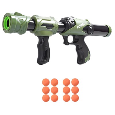 XIN FEN YING TOYS Игрушка "Воздушное оружие: Шотган" (30 см, 12 шаров, зелёный)