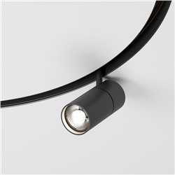 Slim Magnetic Трековый светильник для радиусного шинопровода 12W 4200K Comfi чёрный Ø 800мм
