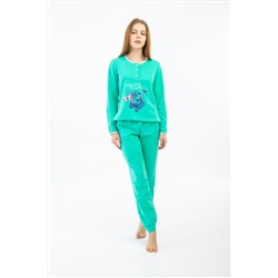 Вдохновение пижама (зеленый)