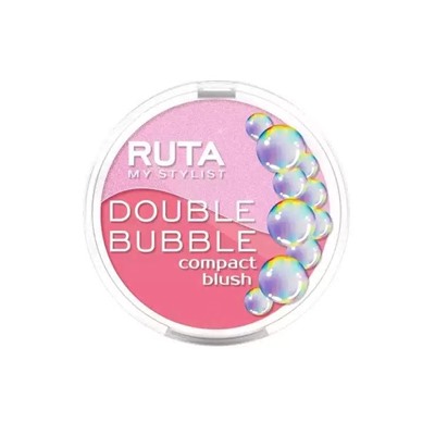 RUTA Румяна двойные компактные DOUBLE BUBBLE 102