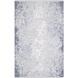 Ковёр прямоугольный Alpin Lotus, размер 80x150 см, цвет grey/blue