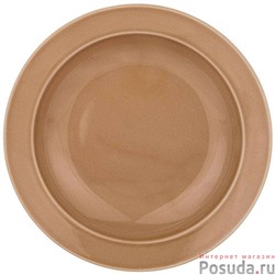 Тарелка суповая lefard tint 22,5 см (мокко)  арт. 48-839