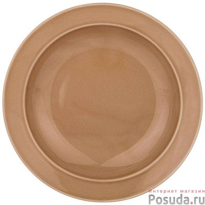 Тарелка суповая lefard tint 22,5 см (мокко)  арт. 48-839