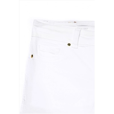 Белые зауженные джинсы 44 размера