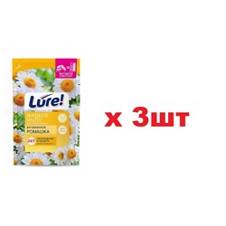 Lure жидкое мыло для всей семьи витаминное ромашка 450мл 3шт