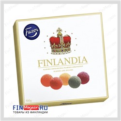 Фруктовый мармелад в шариках Fazer Finlandia 500 гр 5 видов