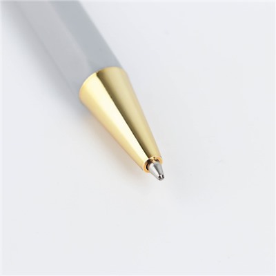 Ручка шариковая синяя паста 0.7 мм «Лучший из лучших» пластик с тиснением на корпусе