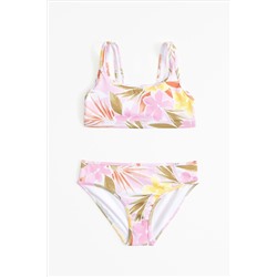 Abercrombie & Fitch Pink Floral Print Bikini