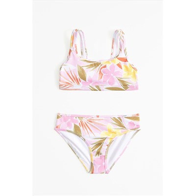 Abercrombie & Fitch Pink Floral Print Bikini