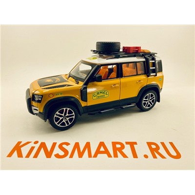 Land Rover Defender 90 1:24 Без ИНД упаковки (размер 9*20 см)CAMEL