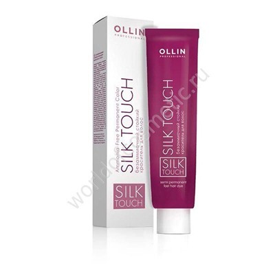 Ollin Silk Touch Безаммиачный стойкий краситель для волос 9/8 блондин жемчужный 60 мл