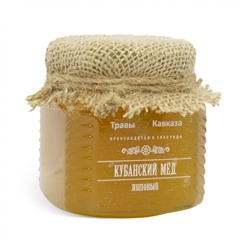 Мед натуральный кубанский липовый, 350 гр new