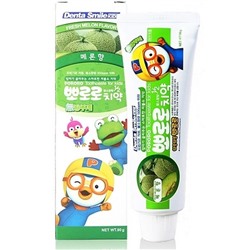 Pororo Toothpaste For Kids Fresh Melon, 90гр / Зубная паста для детей с дыней