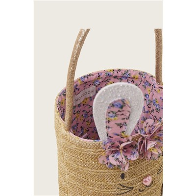 Monsoon Natural Easter Bunny Basket