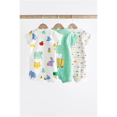 Baby Rompers 3 Pack (0mths-3yrs)