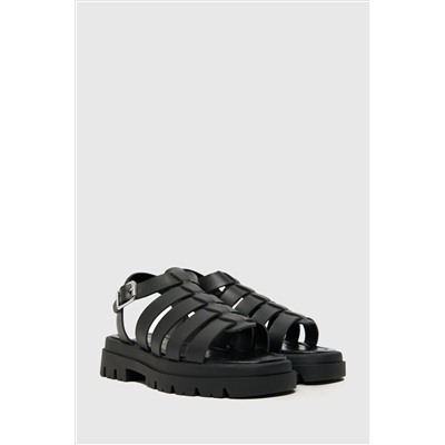 Schuh Troy Gladiator Black Sandals