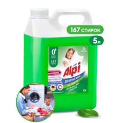 GRASS Концентрированное жидкое средство для стирки "ALPI color gel" (канистра 5кг)