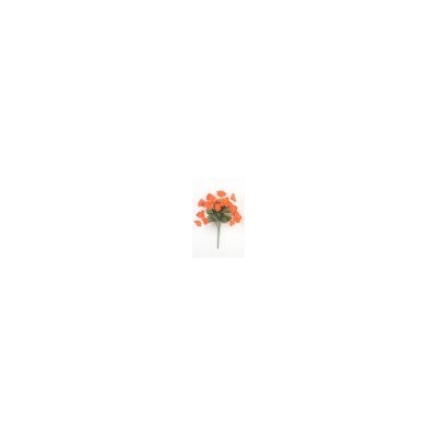 Искусственные цветы, Ветка в букете огоньки 25 гол. (1010237) оранжевый