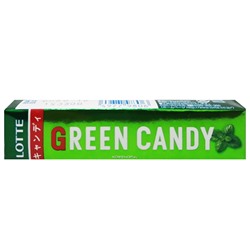 Леденцы Мятная Карамель Green Candy Lotte, Япония, 44 г Акция