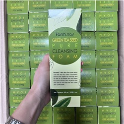 Увлажняющая пенка для умывания с семенами зеленого чая 180 мл