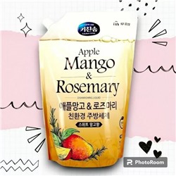 Жидкость Apple mango & Rosemary для мытья посуды «Mukunghwa» 1,2 л