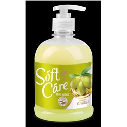 SOFT CARE Мыло жидкое с оливковым маслом 500г