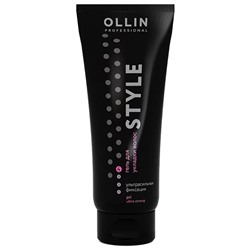 OLLIN STYLE Гель для укладки волос ультрасильной фиксации 200мл.