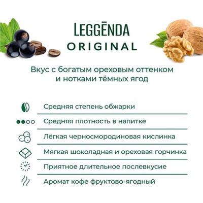 Кофе в зернах Poetti "Leggenda Original" 1 кг, 18001