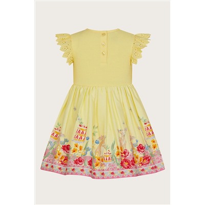 Monsoon Yellow 2-in-1 Tea Dress