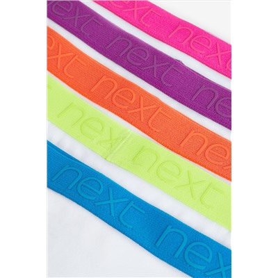 Fluro Hipsters 5 Pack (2-16yrs)