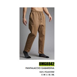 8MG8842 PANTALACCIO GABARDINA