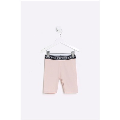 River Island Girls Waistband Rib Cycle Shorts