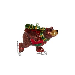 Медведь на коньках 04093