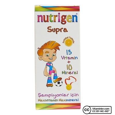 Мультивитаминный сироп Nutrigen Supra 200 мл Апельсин