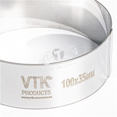Форма кольцо диаметр 180 мм высота 35 мм VTK Products