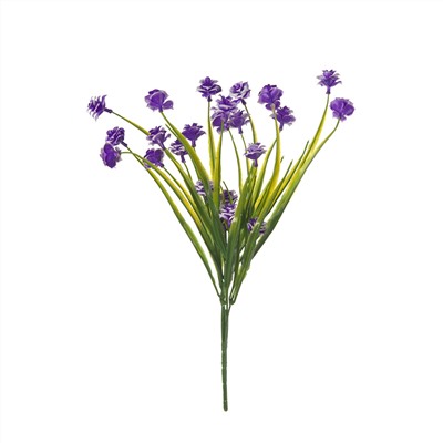 Декоративный букет "Лунный цветок", 35 см, фиолетовый