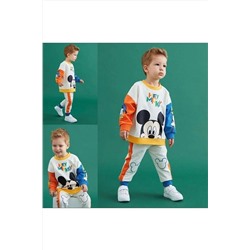 Комплект спортивного костюма с Микки Маусом для мальчика, весеннее пальто 2245 (Купите на 1 размер больше) P-00000000002249