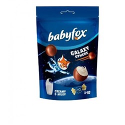 «BabyFox», конфеты шоколадные Galaxy sphere, 130 гр. KDV