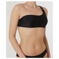 Bikini-Oberteil One-Shoulder Janina, Accessoire am Träger