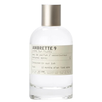 LE LABO AMBRETTE 9 unisex