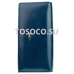 b-1003-8 blue 31 кошелек натуральная кожа и экокожа 10х12х2