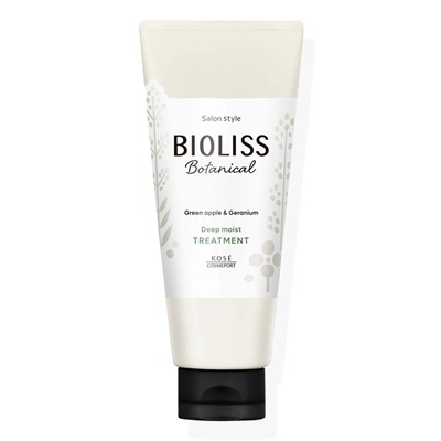 KOSE Ботанический бальзам "Bioliss Botanical" для сухих волос с органическими экстрактами и эфирными маслами «Максимальное увлажнение» (2 этап) 200 г / 36