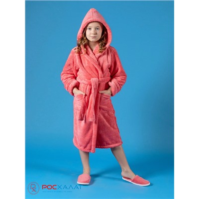 Детский халат с капюшоном из велсофта ВЗ-03 (10)