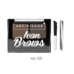 Двойные тени для бровей ART-VISAGE "ICON BROWS" - тон 102