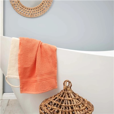 Полотенце Karaca Home Daily Soft Light Salmon 100% Хлопок 30x50 см