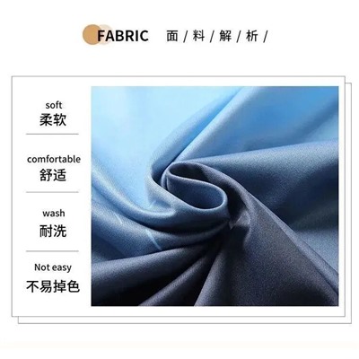Набор из 2 футболок, арт МЖ160, цвет: Белые чернила+ сосновый синий